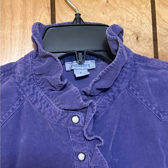 Sundance Violet Ruffled Blouse - Picture 3 of 5